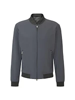 Slim Fit Jacket Crease Resistant Jersey