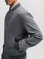 Slim Fit Jacket Crease Resistant Jersey