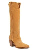 Leigh Anne 90MM Suede Knee-High Boots