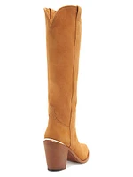 Leigh Anne 90MM Suede Knee-High Boots