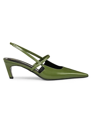 The Sharp 50MM Pointed Slingback Pumps