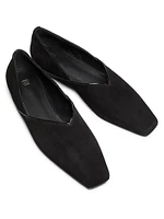 The Everyday Suede Slipper Flats