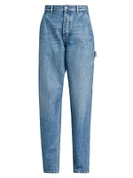 Vintage Straight-Leg Cargo Jeans