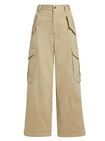 Compact Cotton Twill Trousers