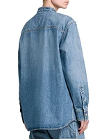 Eco Wash Denim Shacket