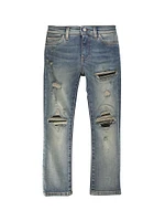 Little Boy's & MX1 Distressed Skinny Jeans