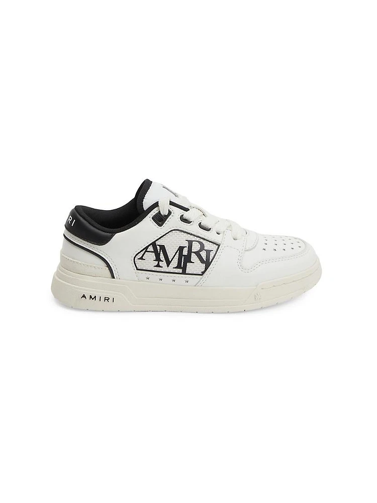 Kid's Classic Low Leather Sneakers