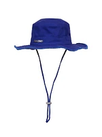 Frayed Cotton Bucket Hat