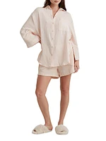 PJ Shirt Ashley Cotton Button-Front