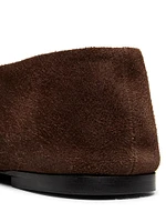 Glove Suede Slippers