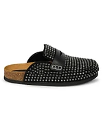 Crystal Studded Slides