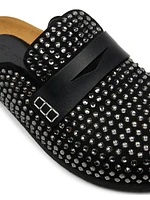 Crystal Studded Slides