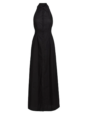 Layton Sleeveless Maxi Shirtdress