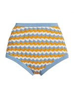 Palma Wavy Knit Hot Shorts