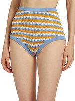 Palma Wavy Knit Hot Shorts