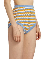 Palma Wavy Knit Hot Shorts