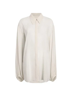 Bam Oversized Button-Front Shirt