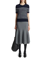 Luphia Striped Silk-Blend Sweater