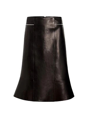 Francine Leather Skirt