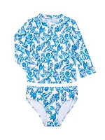 Little Girl's 2-Piece Bobby Rashguard Swim Set