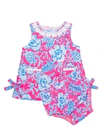 Baby Girl's Floral Shift Dress