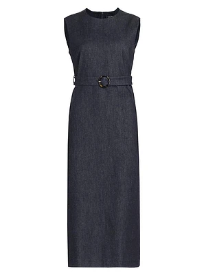 Lucilla Denim Midi-Dress