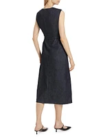 Lucilla Denim Midi-Dress