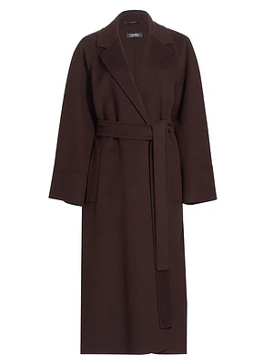 Agata Belted Wool Coat