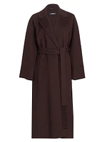 Agata Belted Wool Coat