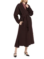 Agata Belted Wool Coat