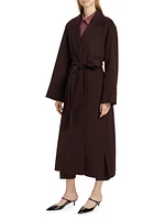 Agata Belted Wool Coat