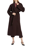 Agata Belted Wool Coat