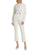 Micio Wool & Cashmere-Blend Double-Breasted Suit Jacket