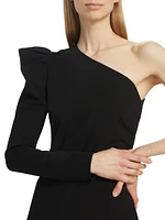 Falda One-Shoulder Cocktail Dress