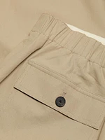 Patch Cotton Traveler Pants