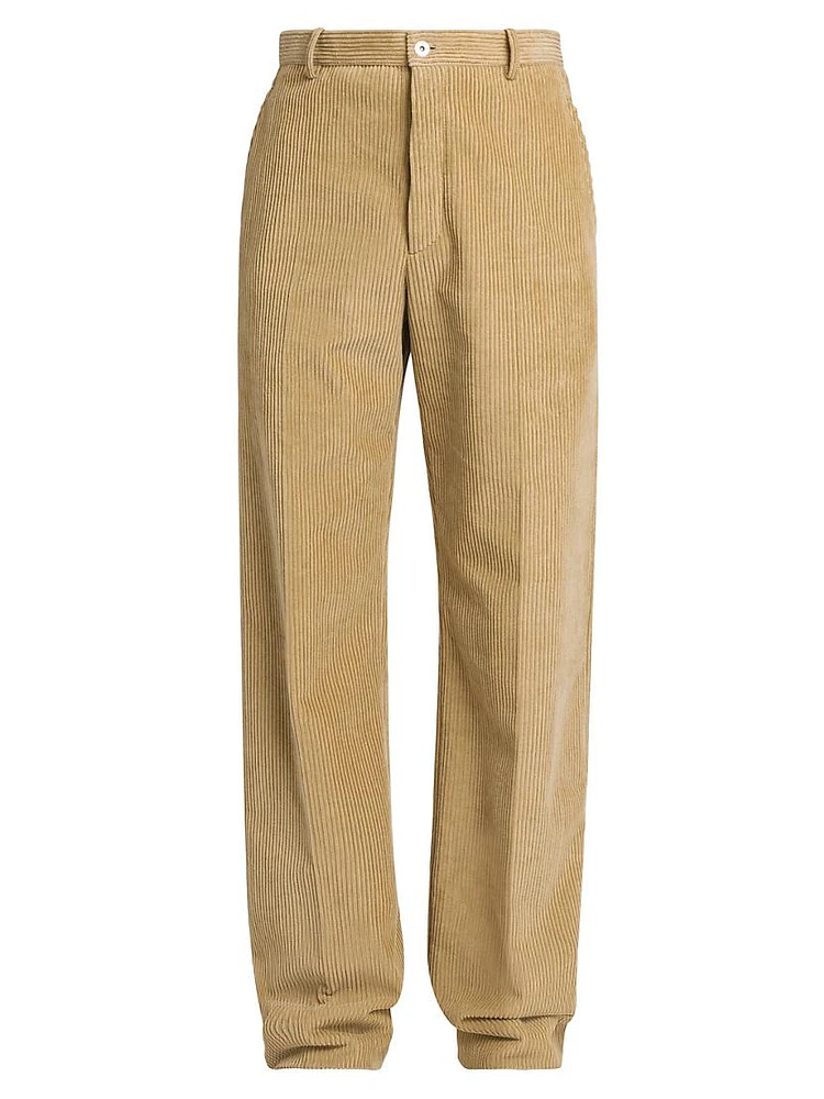 Cotton Corduroy Trousers