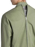 Double-Zip Cotton Work Jacket