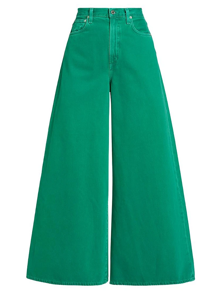 Nolan High-Rise Wide-Leg Jeans