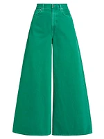 Nolan High-Rise Wide-Leg Jeans