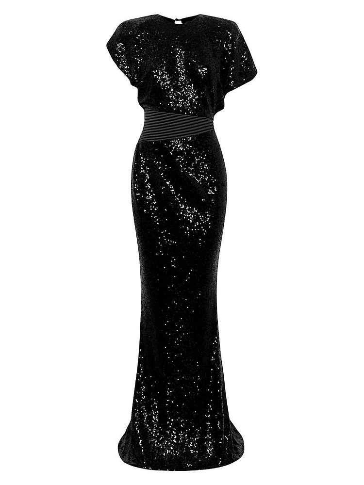 Prefall 24 Bond Sequin Gown