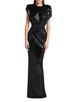 Prefall 24 Bond Sequin Gown