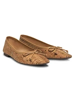 Cork Ballet Flats