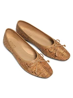 Cork Ballet Flats