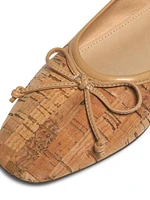 Cork Ballet Flats