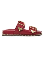 Naomi Leather Buckle Sandals