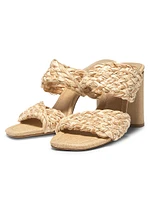 Amani 100MM Straw Sandals