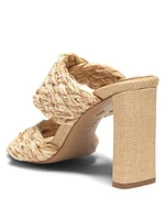 Amani 100MM Straw Sandals