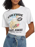 Culture Takeaway Cotton T-Shirt