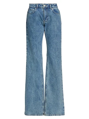 Bootcut Mid-Rise Jeans