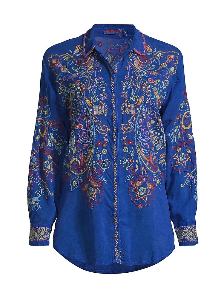 Cachemire Embroidered Tunic